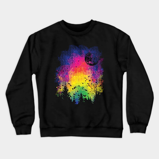 Vivid Dream Crewneck Sweatshirt by Daletheskater